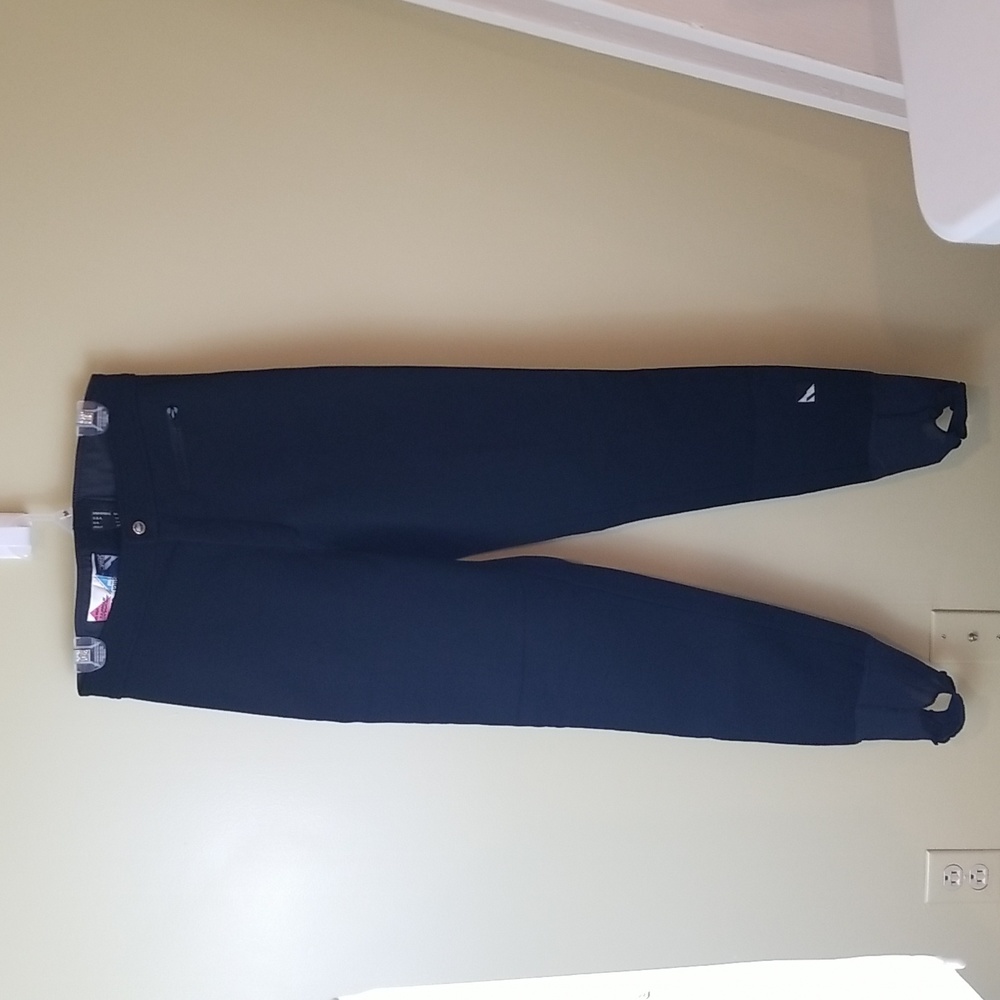 Schoeller Black Ski Pant With Stirrup Size 12